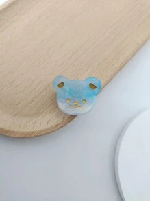 1/5 件装 3 厘米可爱熊猫醋酸纤维发爪，适合日常佩戴 - 彩色 - 查看 7