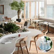 1pc Multi-Cup And Glass Drying Rack With Drainage Tray, Plastic Mug Organizer Stand Without Electricity, Removable Kitchen Cabinet Storage Shelf - Suitable For Home And Business Use - Multicolor - View 9