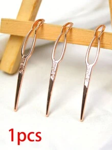 CECILLIA WIG 1pc Stainless Steel Bristle Hair Comb For Curly Hair, Professional Sculpting Tool For Braiding And Weaving, Durable Hair Needle For Dreadlocks And Extensions.,Hair Accessories