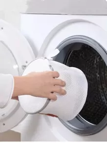 1 pezzo/2 pezzi/3 pezzi/4 pezzi Sacchetti per il lavaggio di scarpe e vestiti, rete per lavatrice sacchetto per il bucato, sacchetto per il lavaggio delle scarpe spesso, sacchetto per la protezione del bucato antidefomazione per la casa, multicolore - taglia unica