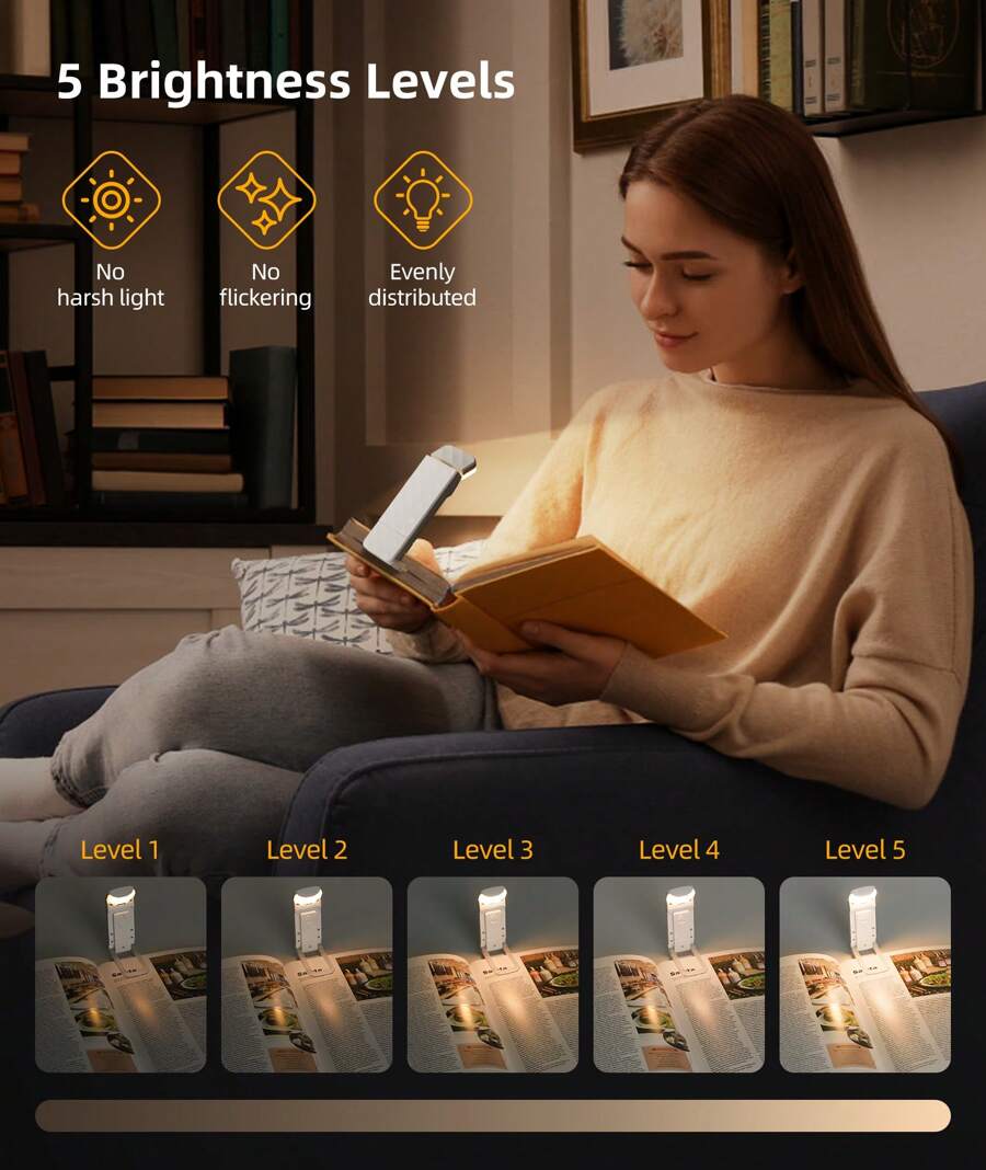 Book Lights - White - View 1
