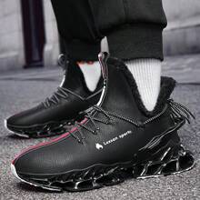 Men Boots 2024 New Winter Slippers Warm Men Shoes Waterproof Non-Slip Plush Sneakers Male Tenis Shoes Boots Men Sneakers Winter