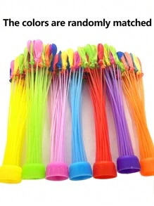 111pcs Quick Fill Water Balloons, Small Size Water Bombs, Water Guns Toys For Splashing Fun In Summer - Multicolor - View 4