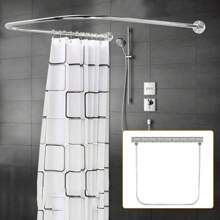 Barras de cortina de ducha, decoración del hogar y el baño, decoración de otoño, accesorios de baño, de vuelta a la escuela