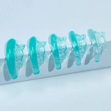 Libeauty Lash Lift Shield，10 件睫毛提升垫，睫毛提升垫，5 种尺寸，新设计，适合眼睛形状，硅胶提升垫用于睫毛烫发 - 彩色 - 查看 9