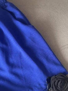 Duna Women's Lightweight Summer Athletic Shorts With Pockets - Màu xanh lam - Xem 2