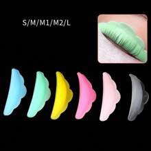 10 Pieces Reusable Eyelash Lifting Kit Silicone Laminating Pad 3D Eyelash Perming Rods Extension Curling Pad Makeup Tool