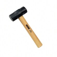 3 Lb Heavy-Duty Sledge Hammer Steel Handle Shock Absorbing Grip 56-400 - 彩色 - 查看 2