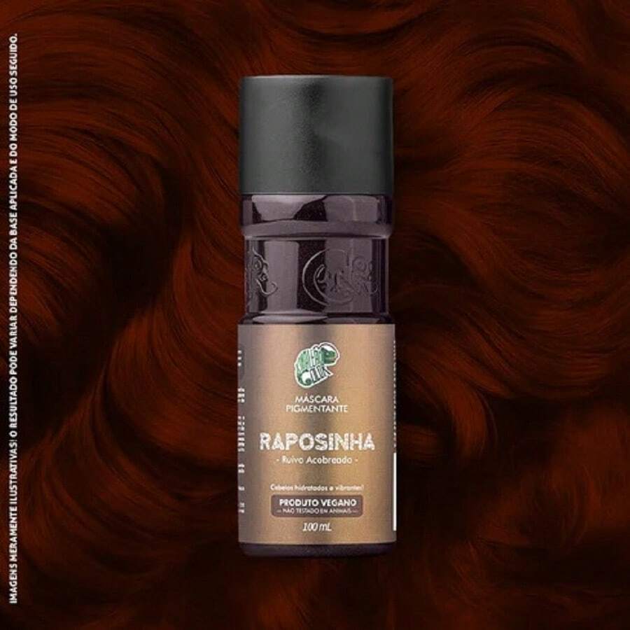 Kamaleão Color Toning Pigment Mask 100ml - 小狐狸(銅紅) - 查看 1