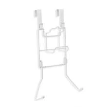 Soporte para plancha y tabla de planchar para colgar sobre la puerta - Blanco - Blanco - Ver 1