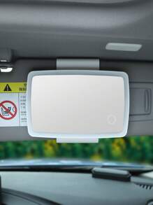 1 件可充电汽车化妆镜灯，便携式 LED 亮度可调化妆灯，适合作为母亲节或情侣的礼物 - 白色 - 查看 6