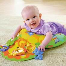 Comfort Cushion Toy For Baby Development Children's Pillow - Zoop Toys - Màu xanh lam - Xem 7