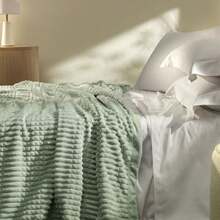 LIMA EUCALYPTUS DOUBLE BLANKET - KARSTEN - màu xanh lá - Xem 2