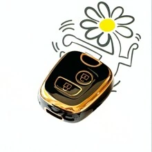 TPU Car Remote Key Fob Cover Suitable For Peugeot 307 / 206 / 207 / Citroen C2 / Picasso, Durable & Soft TPU Protection, Ideal Gift - one-size - View 16