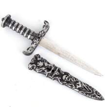 1pc Props Simulate Pirates Of The Caribbean Knives Pirate Weapons Toys Plastic Skull Knife/Christmas/Easter Gifts/Carnival