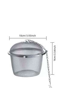 1入組不銹鋼調味濾球 - 銀色 - 查看 11