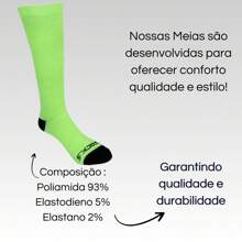 Professional Compression Running Socks Marathon High Performance - 綠色 - 查看 2
