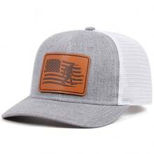 1pc Unisex Fashionable Richardson Gorilla Label Hip Hop Cap, Outdoor Adjustable Sun Protection Baseball Cap, Casual Street Party Wear, Polyester, Suitable For Spring, Summer, Autumn And Winter