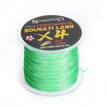 SOUGAYILANG 4 Strands Braided PE Fishing Line 109yds 18-66LB Abrasion Resistant Fishing Wire String Fishing Line For Saltwater & Freshwater