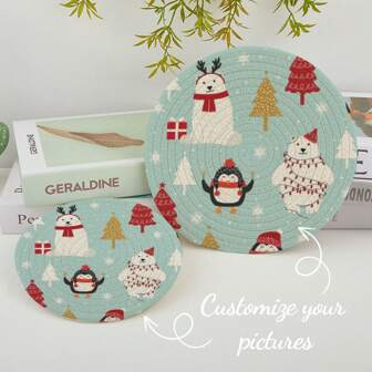 Almohadillas personalizadas y creativas para ollas, almohadillas para ollas estilo de dibujos animados, almohadillas minimalistas para ollas, almohadillas retro para ollas, almohadillas antideslizantes para ollas, almohadillas resistentes al calor para ollas, almohadillas multiusos para ollas, almohadillas para aislamiento de calor para ollas, almohadillas para ollas DIY, almohadillas para ollas con texto impreso, almohadillas para ollas con imagen personalizada, almohadillas para ollas con logotipo personalizado, almohadillas redondas para ollas, manteles aislantes de calor para la cocina, manteles aislantes de calor para mesa de comedor