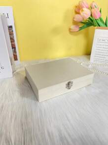 1 件豪华绒布珠宝收纳盒、珠宝收纳盒、耳环和珠宝收纳盒、梳妆台收纳盒、家庭收纳和组织用品、房间装饰、女性的完美礼物精致珠宝收纳盒情人节