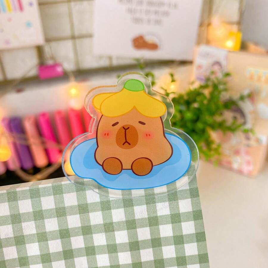 Acrylic Clips Holder - Capivara For Paper Food Packaging - 查看 1