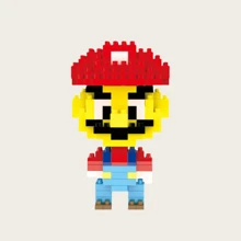 一套植物大战僵尸拼装纸巾模型，包括路障僵尸、撑杆僵尸、向日葵、豌豆射手等，创意DIY玩具适合节日礼物、生日礼物、创意家居装饰和房间装饰，锻炼手眼协调能力并通过有趣的挑战刺激大脑。成人和节日庆祝的完美礼物。房间装饰 - 彩色 - 查看 62