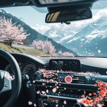 Diffusore di profumo da auto Air Polo da 4 ml, dura a 30 giorni, decorazione a molletta per bocchette, deodorante per auto unisex, senza alcool, elimina gli odori, accessorio diffusore purificatore d'aria per auto