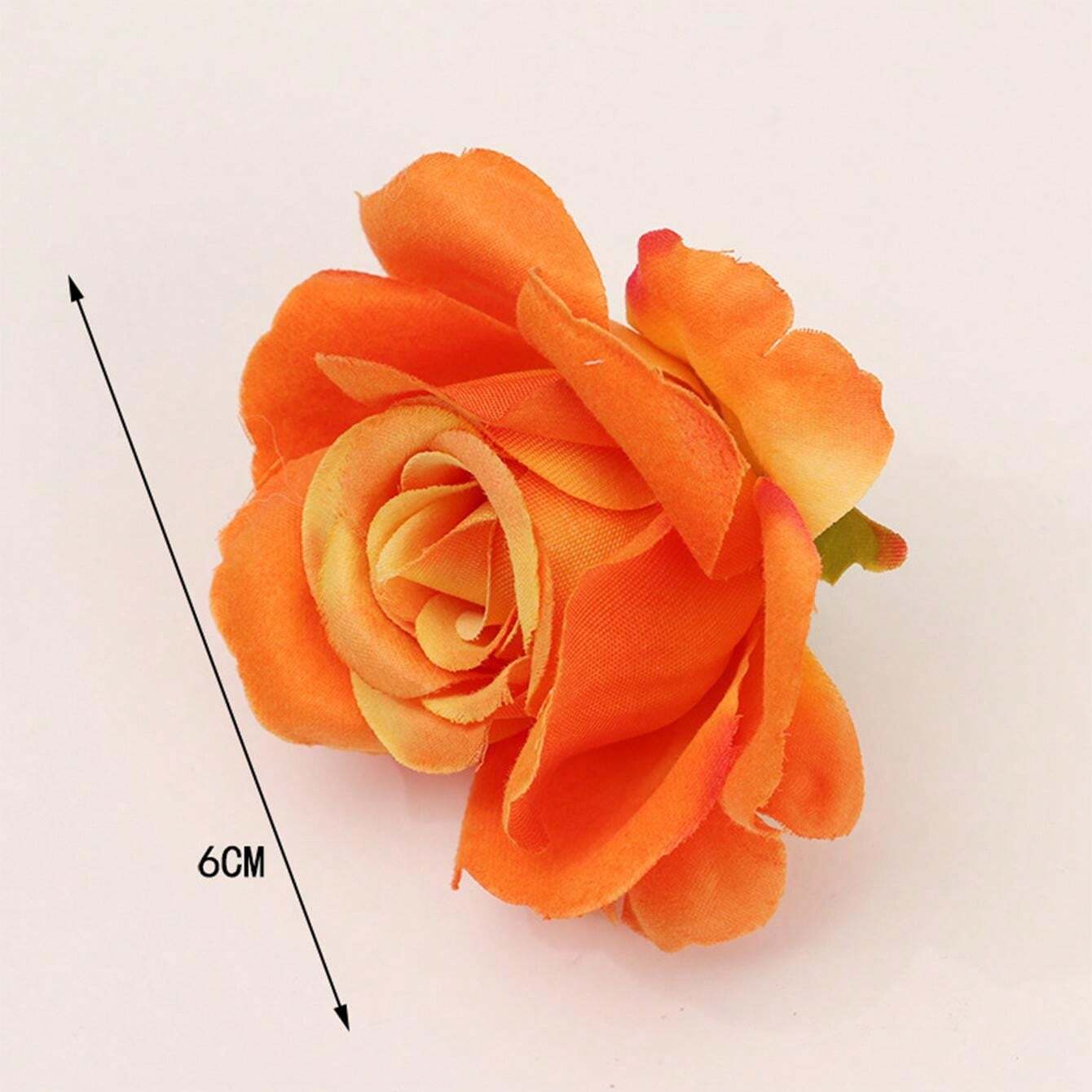 Silk Artificial Flower Heads For Bridal Shower Decorations, Fake Carnations For Wedding, Arts