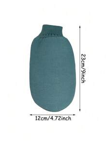 1 件装沐浴去角质身体清洁磨砂手套搓死皮手套沐浴身体刷毛巾 SPA 泡沫身体按摩家居浴室装饰秋季装饰返校