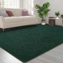lochas Soft Low Pile Rug Modern Area Rugs For Bedroom Living Room,Suitable For Boys Girls Teenagers And Adults With Super Soft Touch - 墨綠色 - 查看 4