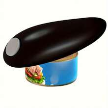 Temmys 易握电动开罐器 - 一键式，无锋利边缘设计，适合患有关节炎的老年人，电池供电（AA），完美的厨房小工具 - 多色 - 查看 3