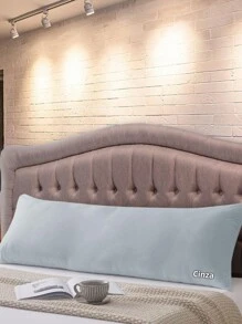 Kit 2 Capas para Travesseiros de Corpo Xuxão Combinações de Cores com Zíper