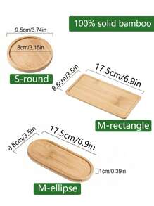 1 件竹制浴室托盘，波西米亚风多功能桌面收纳篮，适用于浴室家居浴室装饰浴室收纳盒秋季装饰返校 - 彩色 - 查看 12