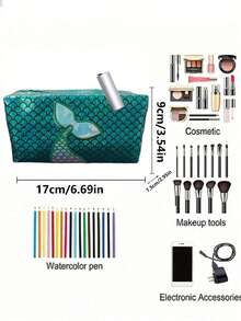 Bộ 1/3 túi đựng đồ, Túi đựng mỹ phẩm dạng chữ, Túi đựng đồ đa năng, Túi xách, Túi du lịch, Di động, Sức chứa lớn, Thích hợp đựng đồ vệ sinh cá nhân, Đồ dùng thiết yếu khi đi du lịch, Hộp đựng đồ phòng tắm, Hộp đựng trang sức, Hộp đựng son bóng, Sơn móng tay, Mỹ phẩm, Kem nền, Phấn mắt, Bút kẻ mắt dạng lỏng, Mascara, Sữa dưỡng da, Cọ trang điểm, Kem, Tinh dầu, Bút chì kẻ mày, Phấn má hồng, Son môi, Lược, Tai nghe, Đồ dùng thiết yếu trong ký túc xá, Quà tặng cho bạn bè và giáo viên, Đồ trang trí nhà cửa, Phòng tắm, Phòng khách, Phòng ngủ - Nhiều màu - Xem 11