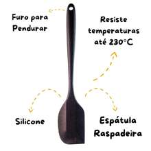 Kahu Home Silicone Kitchen Scraper Bread Spatula Black - 黑色 - 查看 2