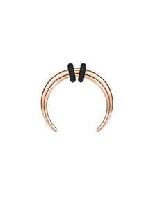 AVYRING 1 件 16G 鼻夹鼻中隔环不锈钢拉长鼻环黑色朋克鼻环水牛角鼻夹鼻中隔直径 8 毫米 10 毫米身体首饰 - 彩色 - 查看 12