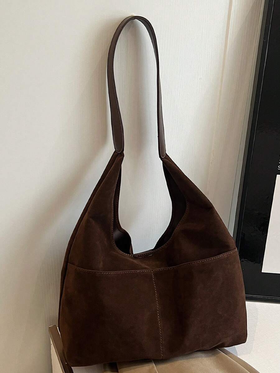 low tea 2 piezas Bolso de mujer tipo tote, bolso de hombro vintage casual de gran capacidad con múltiples bolsillos, cierre magnético, correa de hombro ajustable, adecuado para adolescentes, estudiantes universitarias, personas que van a la oficina, viajes, bolso, bolso vintage inspirado en el estilo retro para mujeres