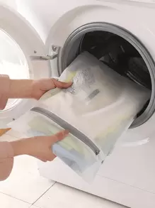 1 pezzo/2 pezzi/3 pezzi/4 pezzi Sacchetti per il lavaggio di scarpe e vestiti, rete per lavatrice sacchetto per il bucato, sacchetto per il lavaggio delle scarpe spesso, sacchetto per la protezione del bucato antidefomazione per la casa, multicolore - taglia unica