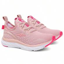 Women's Advanced Run Walking Running Training Walking Shoes Lightweight Soft Durable - 淺粉色 - 查看 2