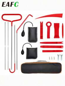 Car Tool Car Window Door Key Anti Lost Kit Inflatable Air Pump Air Wedge Non Marring Wedge With Long Reach Grabber For Car Truck - 21 Piece Set - View 12