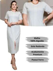 Women Dresses - trắng - Xem 5