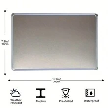 君度复古金属锡标牌 - 复古铁艺墙面艺术，适用于室内和室外装饰 - 法国利口酒广告海报，适用于家庭、卧室、餐厅、酒吧、咖啡厅、学校、图书馆、车库 - 1 包，20.32x30.48 厘米 - 彩色 - 查看 5