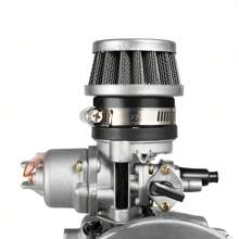 SHZICMY 2 Stroke Pull Start Engine Motor Kit 49cc Equipped With 0.32gal Large-Capacity Fuel Tank For Mini Pocket Dirt Bike Scooter ATV Single Cylinder, Air-Cooling Easy To Operate - Silver - View 10