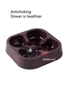 1 chiếc bát đựng thức ăn cho thú cưng khắc tên theo yêu cầu, bát nhựa cho chó/mèo có khắc tên - Nhiều màu - Xem 14