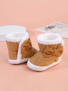 1 Pair Kids Thick Warm Socks, Autumn/Winter - Coffee Brown - View 7