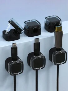2PCS/4PCS Magnetic Cable Clips, Magnetic Desk Cable Clips, Slots Cable Clips - Cord Organizer, Cable Management, Cable Organizer Clips Cord Holder, Cable Organizer Cord Holder For Desk, Charging Cable Holder Cord Clips, Nightstand Cord Organizer Cable Management Wire Clip,Self Adhesive Cable Management For USB Cable/Power Cord/Wire, Car And Desk, Home And Office, Charging Accessory Cables, Mouse Cable, PC- Rubber Adhesive Cord Hooks Fit Home, Cubicle, Car, Desk Accessories