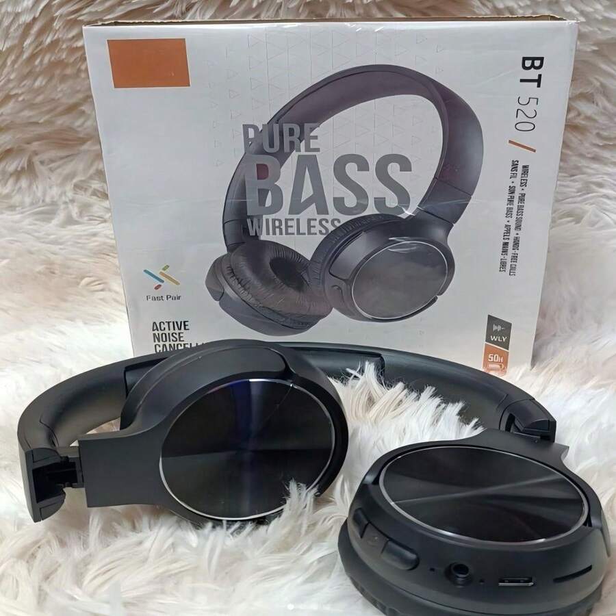 Headphones Headphone Pure Bass Tune JB520 P2 Aux Input - 黑色 - 查看 1