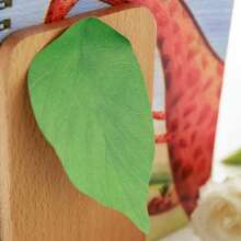 3 Pieces Of Simulated Tree Leaf Sticky Notes, Simple Sticky Notes, Leave A Message, Creative Sticky Notes, Simple And Convenient, Make A Wish N Times - Multicolor - View 9
