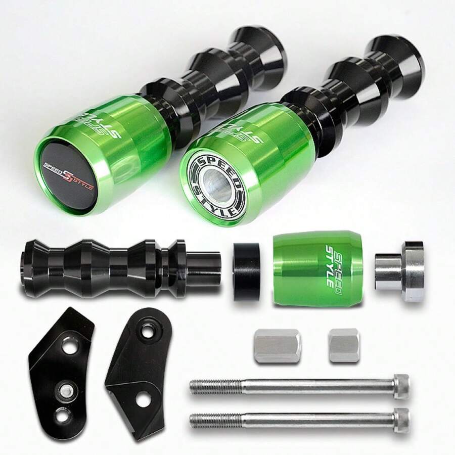 Speed Style Front Slider Cbr500r 2014 To 2015 Light Green - 綠色 - 查看 1